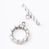 Fiasrel 10pcs Alloy OT Toggle Clasp for Beaded Necklace Bracelet Accessories