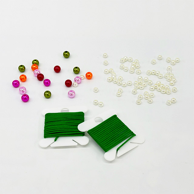 DIY Handmade Woven Green Braided Rope Bracelet Thread for Bracelet Making