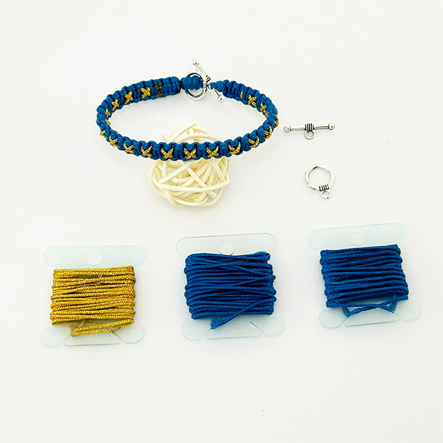 Star Fashion Wax Thread Woven Hand Jewelry Thread for Women Men