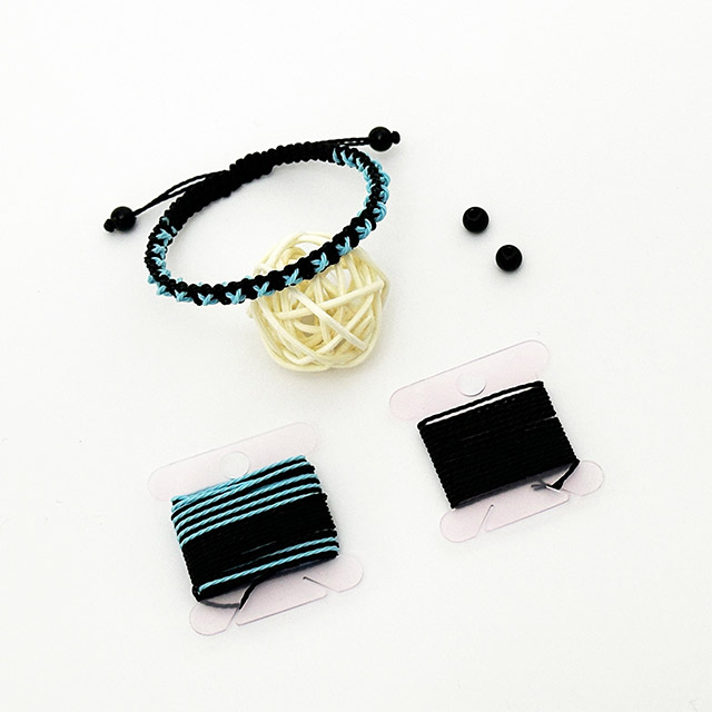High Quality X Shape Handmade Bracelet Thread