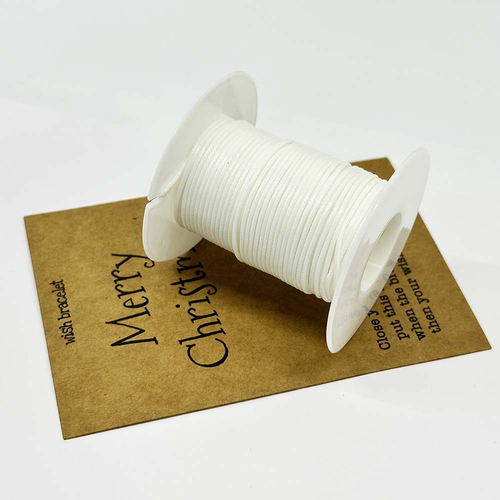 Fiasrel Christmas Thread Kit: 0.5/0.8/1.0/1.5mm 5/10/20yards DIY Braided Bracelet Necklace Rope Waxed Polyester Beading Cord for Jewelry Making Craft Supplies Other Decors Handwoven Accessories