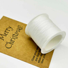 Fiasrel Christmas Thread Kit: 0.6/0.8/1.0/1.5mm 5-20yards Nylon Knot Macrame Cord Rope for DIY Bracelet Necklace Jewelry Making Craft Supplies