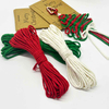 Fiasrel Christmas Thread Kit: 3mm 10/20Yards Fiasrel Cotton Cord DIY Handmade Cotton Rope Decoration Cotton Thread