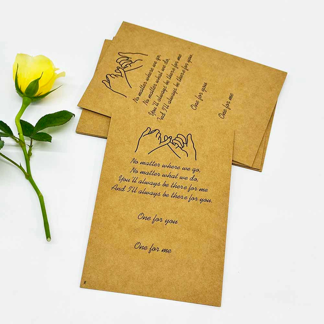 Fiasrel 20/50/100pcs Valentines Day Kraft Paper Hang Tags DIY Handmade Jewelry Display Package Cards