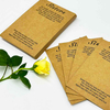 Fiasrel 20/50/100pcs Necklace Display Cards Bracelet Kraft Paper Card Jewelry Cards