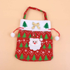 Fiasrel 1pcs/4pcs Christmas Decorations New Christmas Gift Bag Christmas Apple Bag