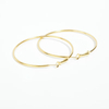 Fiasrel 5/20Pairs Stainless Steel Hypoallergenic Cartilage Loop Earring Large Hoop Earring