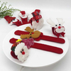 Fiasrel 6pcs Festive Christmas Slap Bracelets for Holiday Parties Family Gifts Christmas Gift Wholesale Decoration