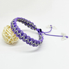 Fiasrel Fashion Jewelry Bracelets Wax Cord Hand Woven Adjustable Bracelets for Girls