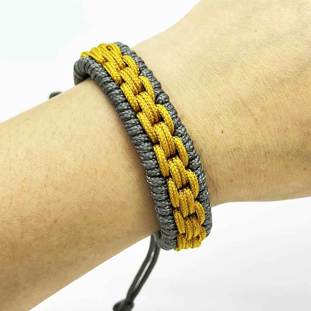 Fiasrel Fiasrel High Quality Adjusted Adjustable Closure Multicolor Paracord Survival Bracelets