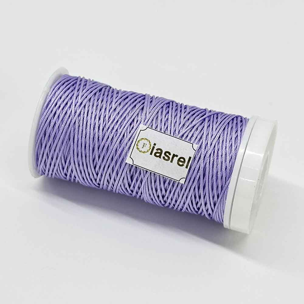 Fiasrel 0.4mm 54 Yards Nylon Cord Rope Chinese Knot Macrame Cord Rope for Jewelry Making Bracelet Jewelry Accessories