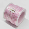 Fiasrel 30 Rolls 2mm Macrame Rattail Chinese Knot Making Cords Nylon Braided String Threads