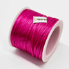 Fiasrel 1pcs 2mm Nylon Line Cord Colorful Macrame Bracelet Braided Rope Chinese Knotting Silk Macrame Cord for Jewelry Making DIY Supplies 