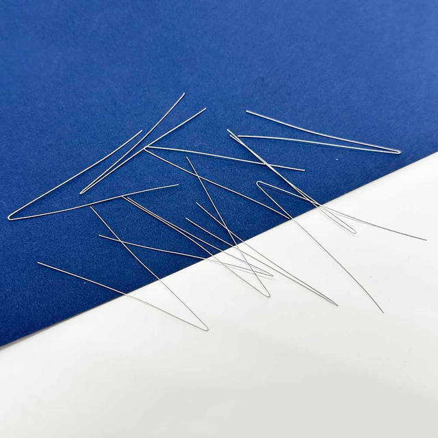 Fiasrel 10pcs Easy Threading Tools Jewelry Ornaments DIY Handwork Tools Beaded Needle