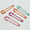 Fiasrel 10pcs 50/63/75/100mm Big Metal Safety Pins Brooch Pins Sewing Tools Mix Base Pins Safety Pins for Jewelry Findings DIY Craft Supplies