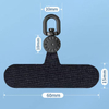 Fiasrel 2/10pcs 360° Rotatable Universal Nylon Phone Tether Tabs Phone Lanyard Replacement Part Phone Strap