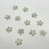 Fiasrel 10/50pcs Butterfly Shape 'Created for You' Pendant Engraved Alloy Butterfly Link Charms
