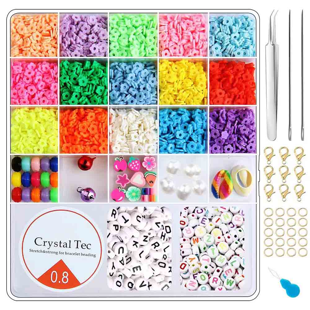 Fiasrel Polymer Clay Beads 1Set
