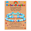 Fiasrel Mother's Day Bracelet Fashion Beaded Heart Bead Mother Daughter Parent Child Woven Bracelet