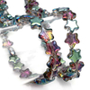 Fiasrel 1Bundle10MM Crystal Star Shape Beads for Jewelry Making DIY Glass Loose Beads for Hair Accessories 
