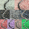Fiasrel 1bundle 8mm Resin Cat Eye Beads - DIY Accessory Components for Phone Keychains Bracelets Necklaces and Jewelry Making Supplies Bulk Beads