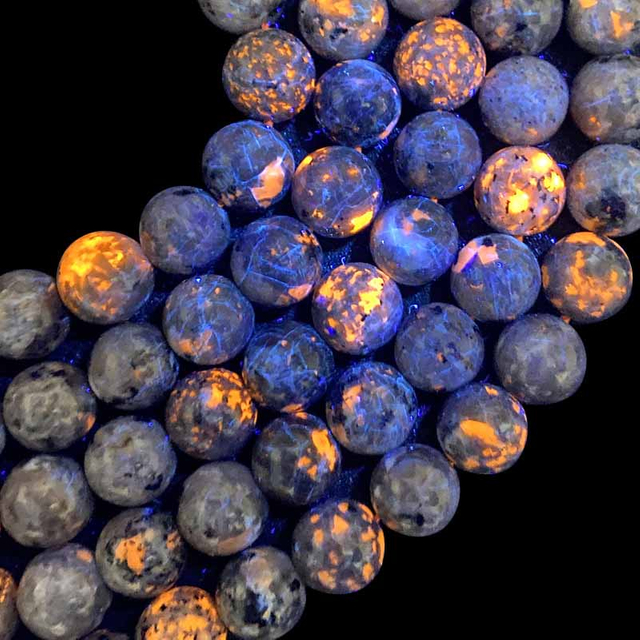 fiasrel 1bundle 4-12mm Raw Fire Stone Orange Flash Beads DIY Handmade Beaded Bracelet Necklace Jewelry Loose Gemstone Round Beads