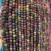 fiasrel 1bundle Handmade diy tourmaline beads imitating synthetic tourmaline