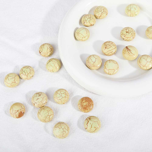 fiasrel 1bundle Vintage Natural Turquoise Loose Beads – Single Nepalese Reclaimed Turquoise Stones for DIY Necklaces