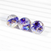 fiasrel 1bundle Heidi Golden Floral Beads – Premium Dried Flower & Gold Foil Round Beads for DIY Phone Charms & Jewelry