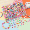 Fiasrel 24-compartment boxed soft ceramic beads