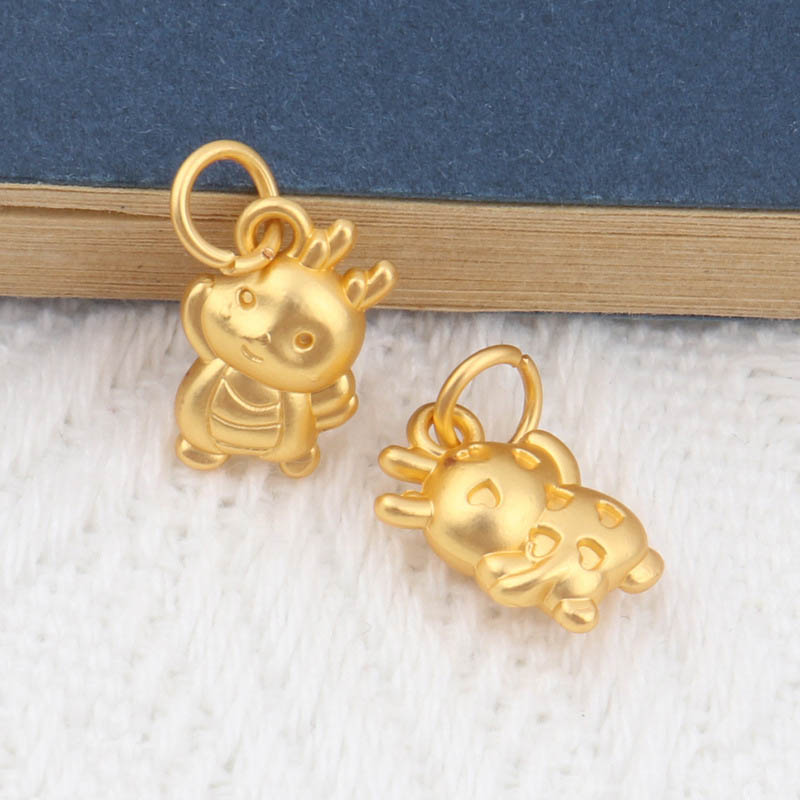 Fiasrel diy Dragon Turtle Drop Pendant