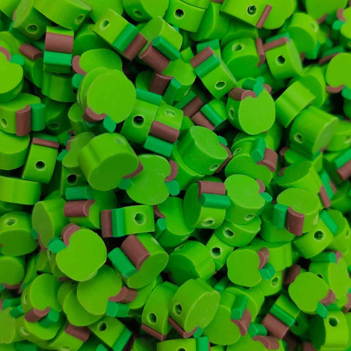 Fiasrel 380g diy apple soft clay beads