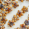 Fiasrel Colored starfish ceramic beads