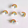 Fiasrel Colored hand-painted ceramic beads