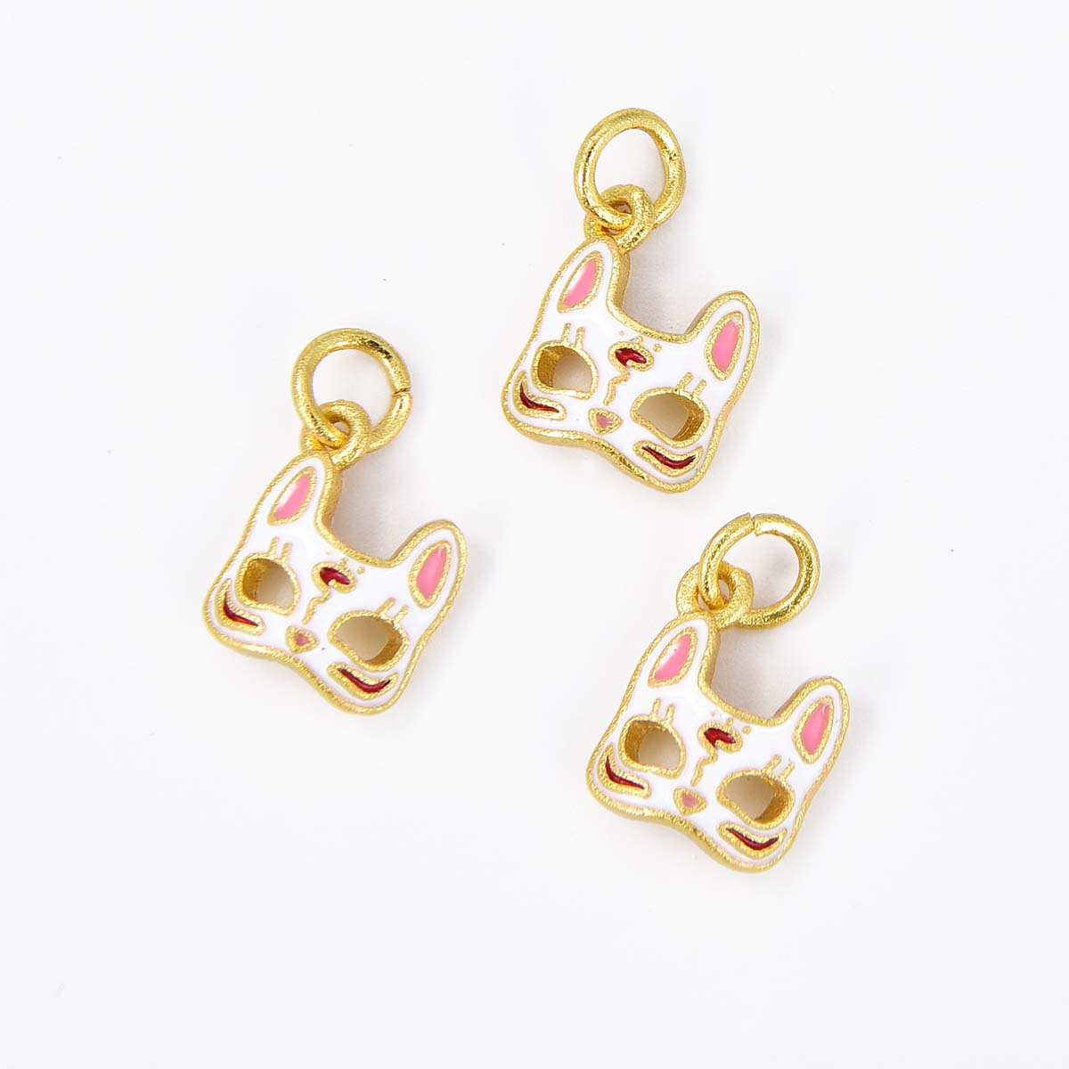 Fiasrel Little fox mask Drop Pendant
