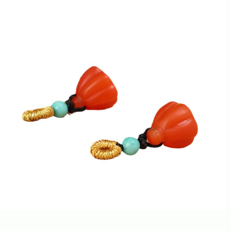 Fiasrel Nan Hong lotus pod Drop Pendant
