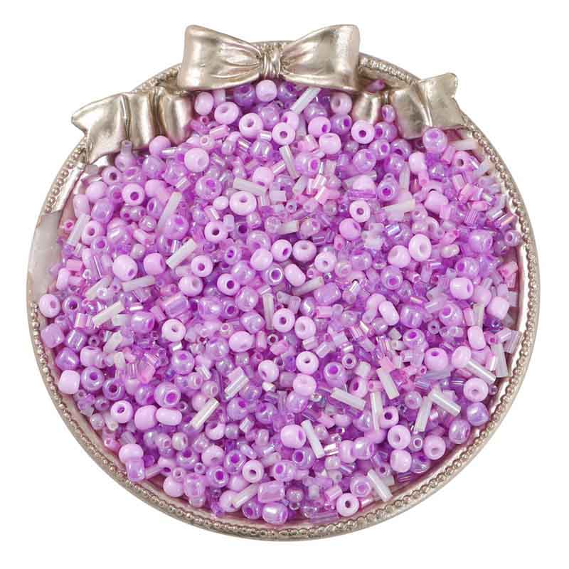 Fiasrel 30g DIY Handmade Glass Seed Beads for Jewelry Making