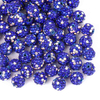 Fiasrel 50pcs Mixed drilling clay DIY Shamballa Beads