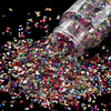 Fiasrel Vintage Handmade 3mm Silver-Lined Glass Seed Beads, 30g/Bottle