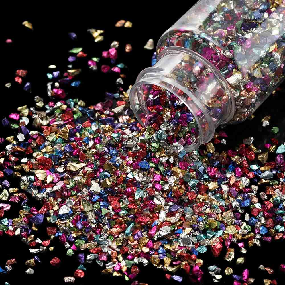 Fiasrel Vintage Handmade 3mm Silver-Lined Glass Seed Beads, 30g/Bottle