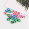 Fiasrel 100pcs Cute anime character Soft clay beads