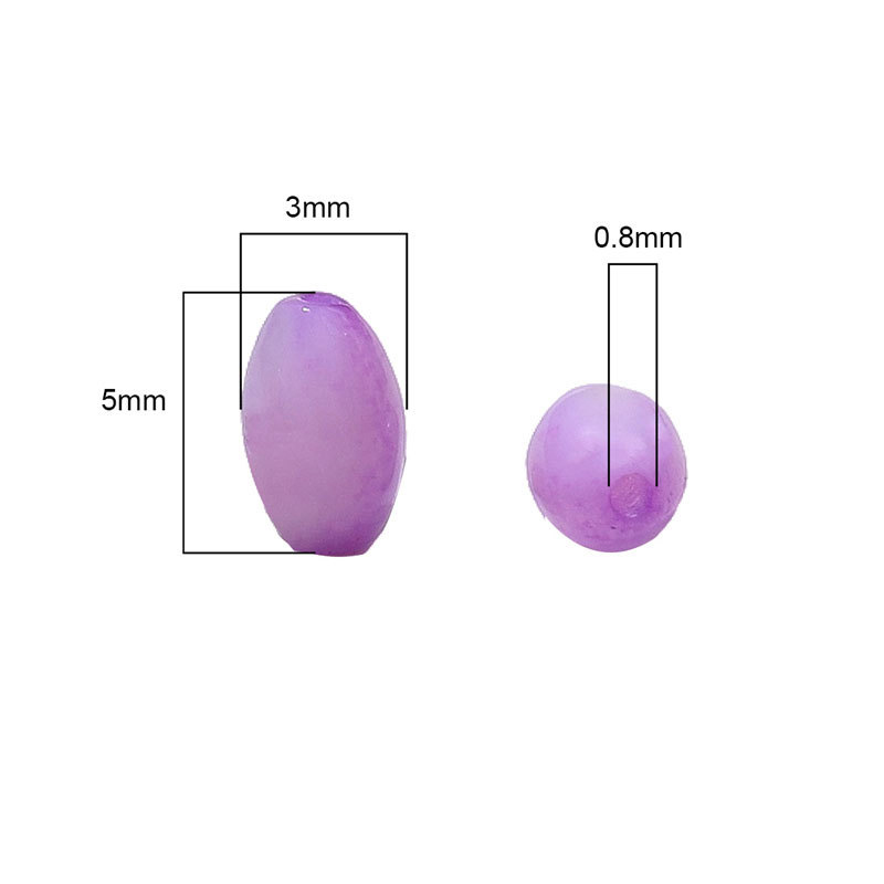 Fiasrel Natural Shell Beads Plum Blossom - Loose DIY Jewelry Making Beads