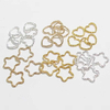 Fiasrel 10pcs Embossed opening ring accessories