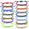 Fiasrel 2pcs Colorful dopamine bracelet