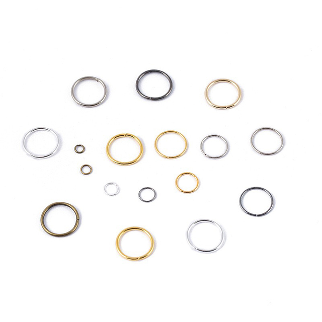 Fiasrel 4mm Circular ring closed mouth ring accessory