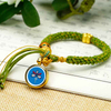 Fiasrel Tibetan-style prayer wheel bracelet