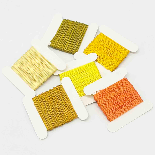 Fiasrel 10yards/lot 0.6mm Colorful Braided Nylon DIY Material for Jewelry Making