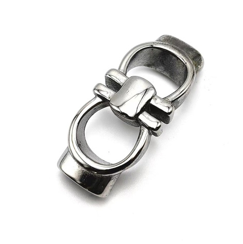 Fiasrel Stainless Steel Connector Clasp Charms for DIY Jewelry Making 12 * 6mm