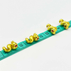Fiasrel 14K gold Plagted Snake Beads 10*17mm