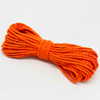 Fiasrel 2mm Diameter 10Yards Long Cotton Polyester Strings Rope Macrame Braided Cord